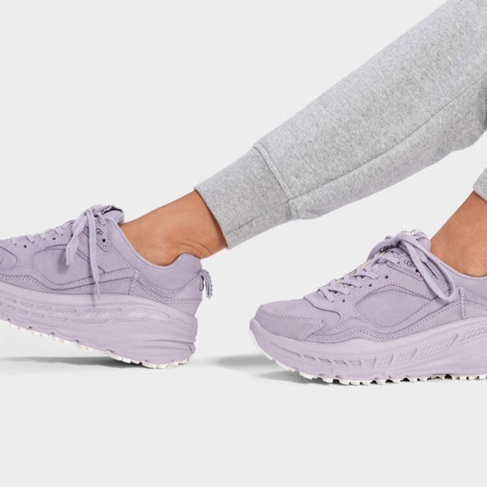 💜UGG Women’s CA805 Sneakers in June Gloom Nubuck Pastel Purple Y2K | 9.5💜